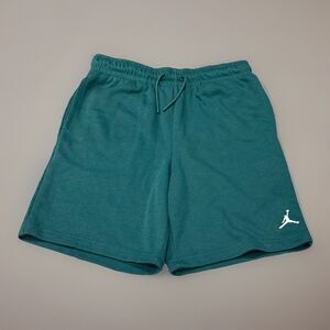 Jordan Brooklyn Fleece 7in Shorts Boys YLG 12/14 Squadron Blue/White Teal